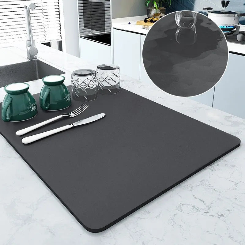 Super Absorbent Quick Drying Mat for Bathroom and Kitchen