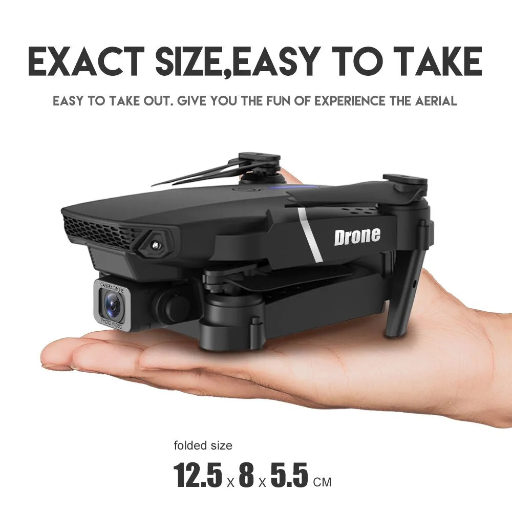 Foldable 4K / 1080P Drone With Wide Angle HD Camera