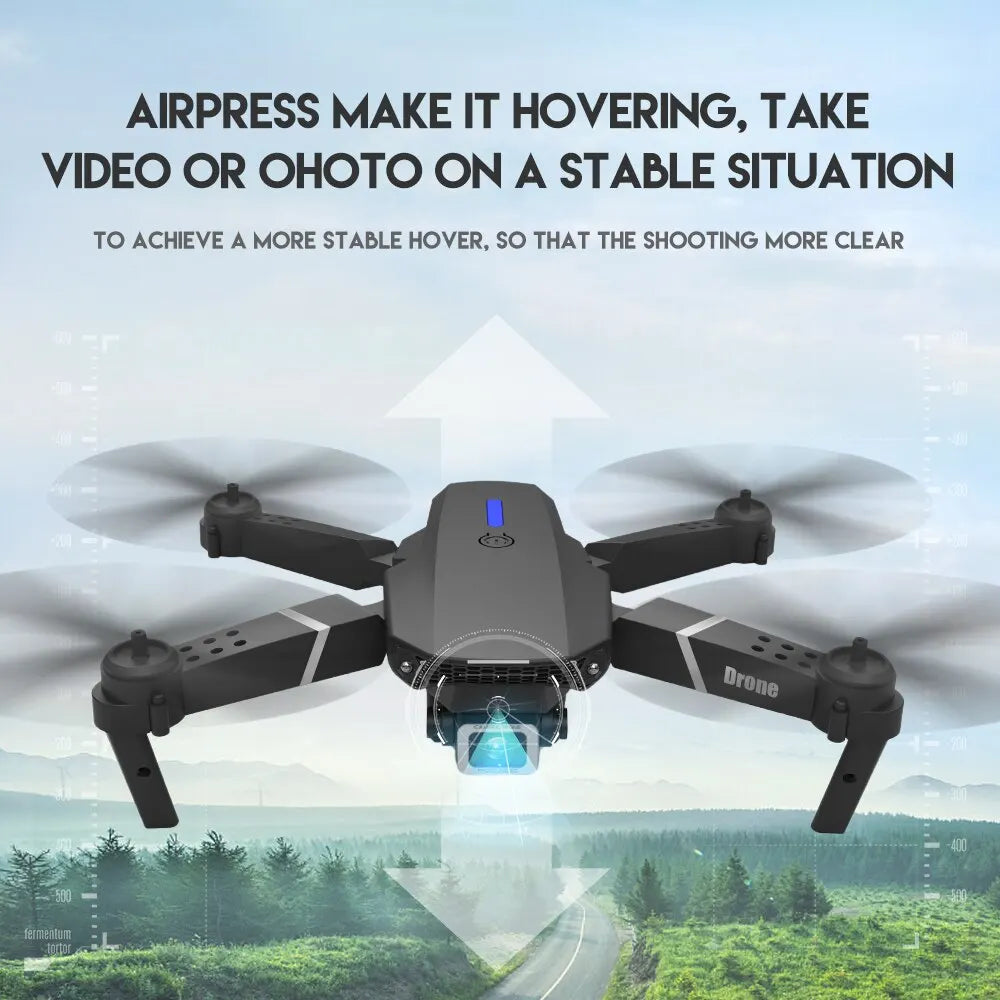 Foldable 4K / 1080P Drone With Wide Angle HD Camera