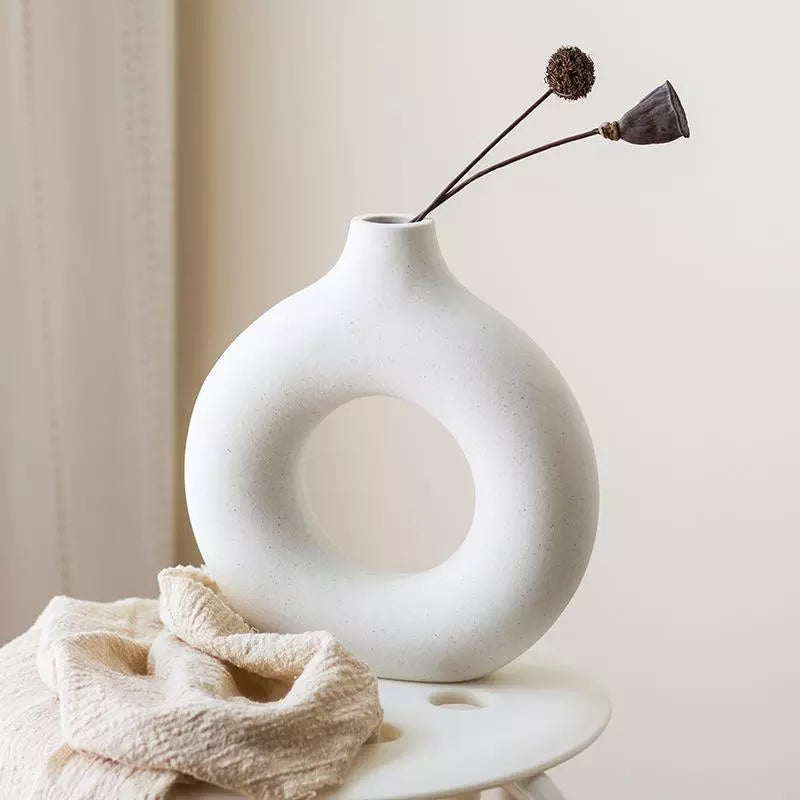 Nordic Ceramic Vase Interior Decor