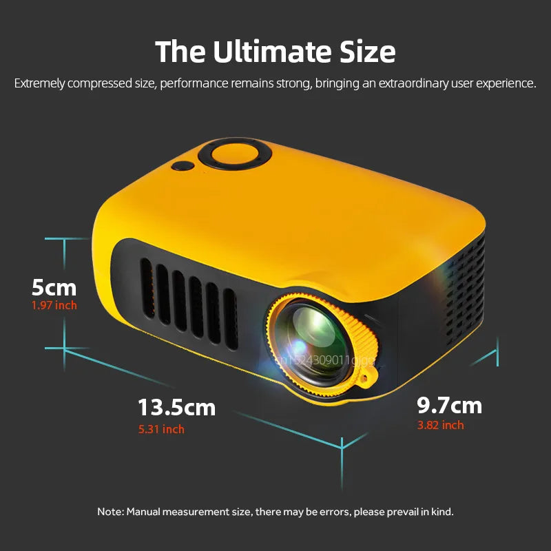 4K Portable Mini Projector Home Cinema