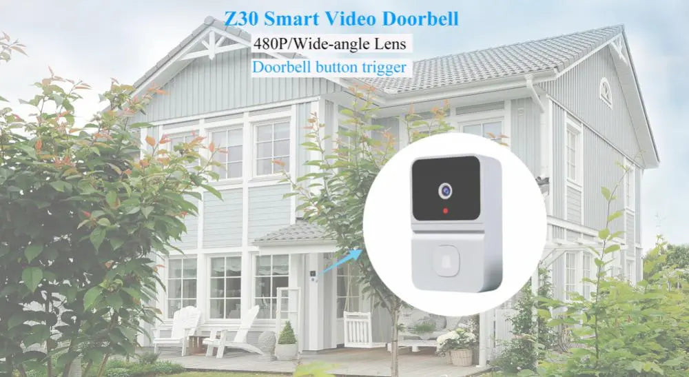 Wireless High Definition Security Camera Door Bell