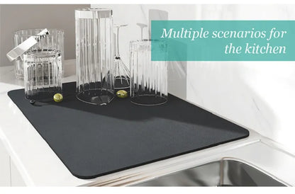 Super Absorbent Quick Drying Mat for Bathroom and Kitchen