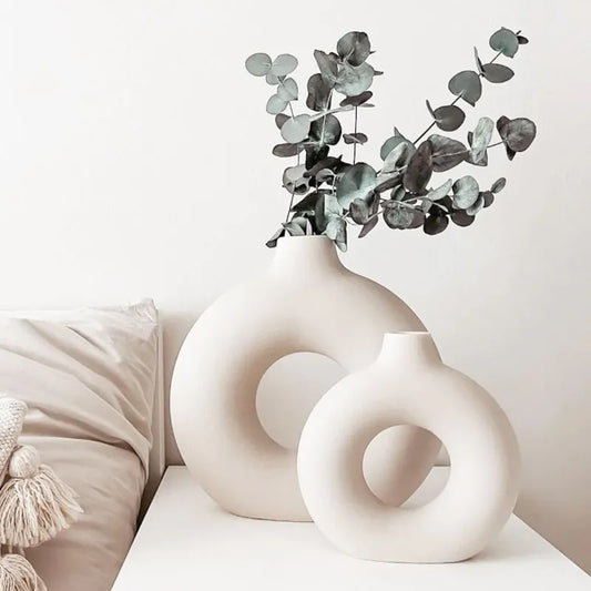 Nordic Ceramic Vase Interior Decor